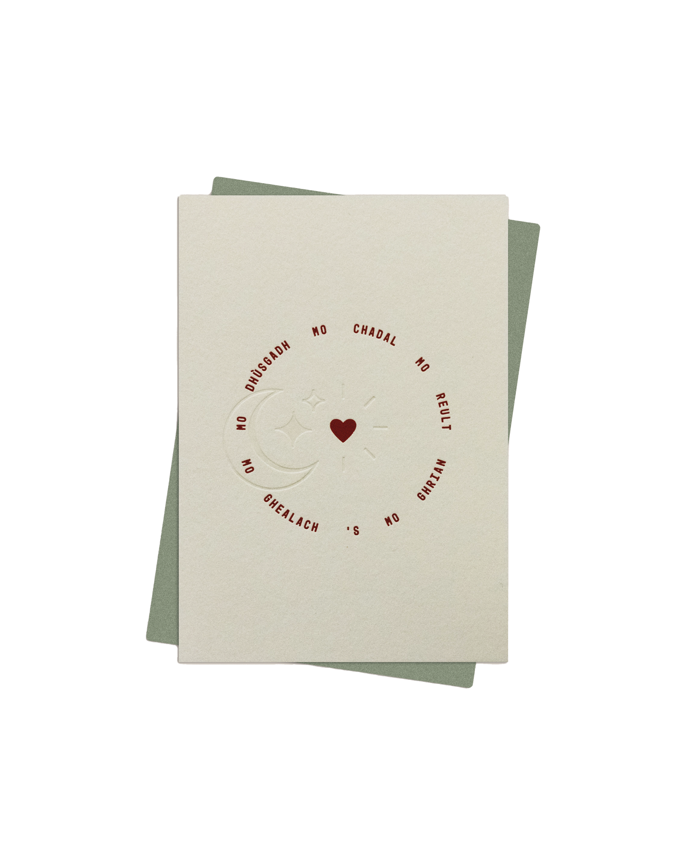 Mo Dhùsgadh, Mo Chadal A6 Card
