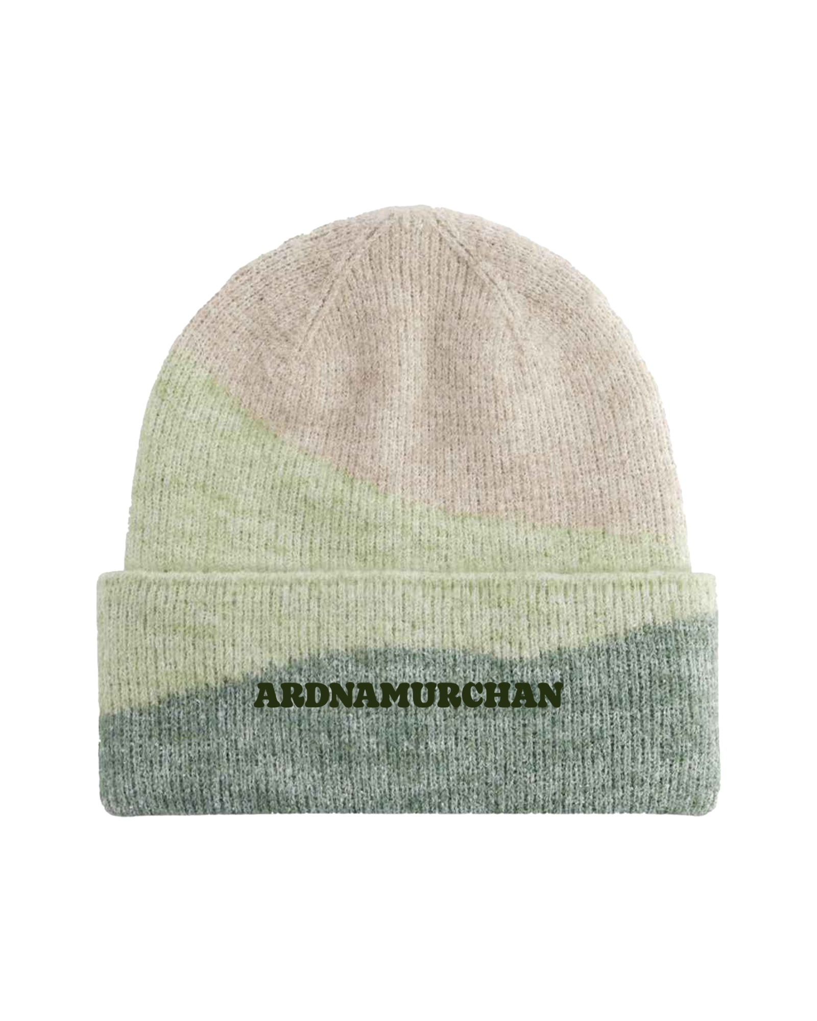 Ardnamurchan Beanie (Green Wave)