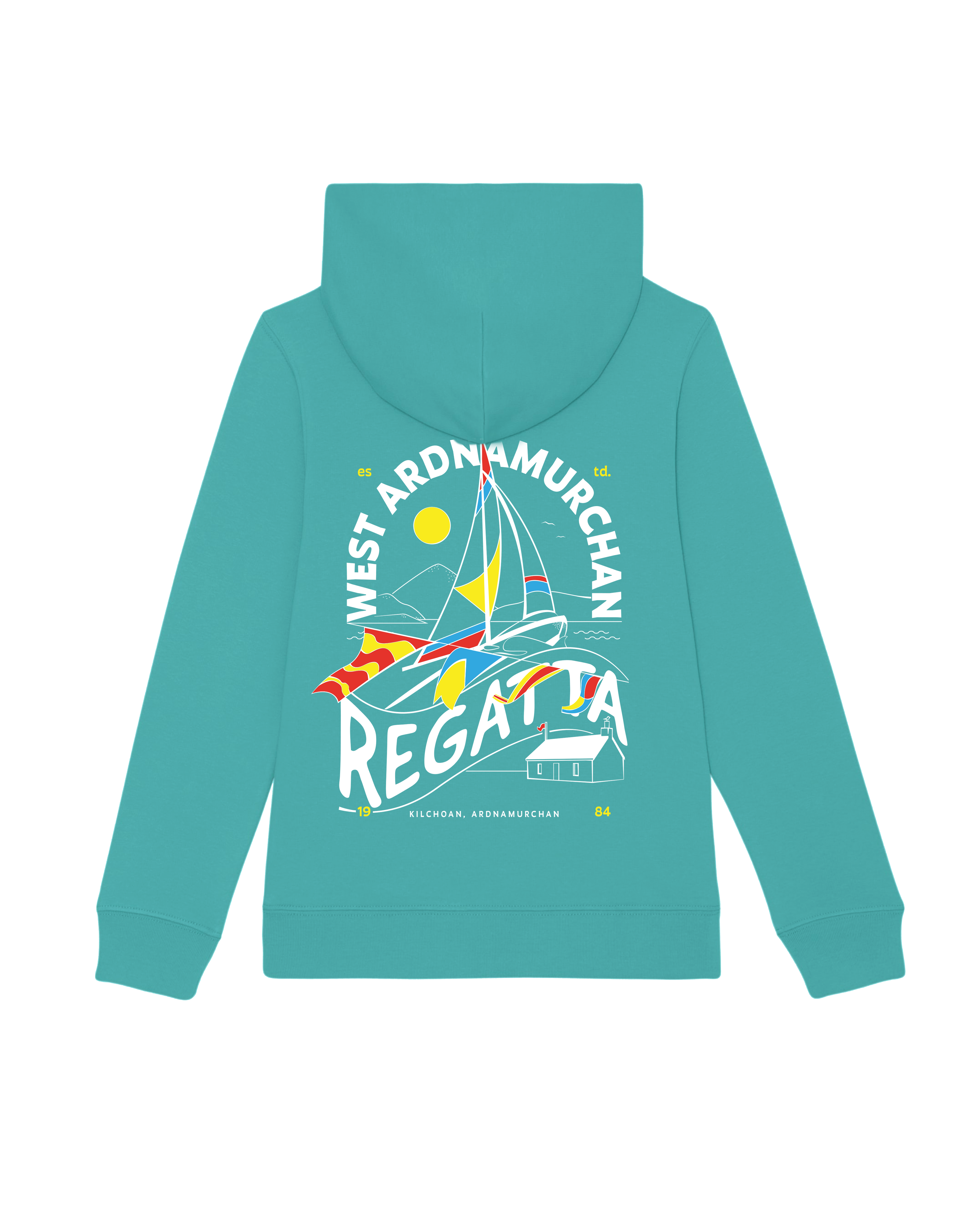 West Ardnamurchan Regatta Junior Hoodie - Sona Design