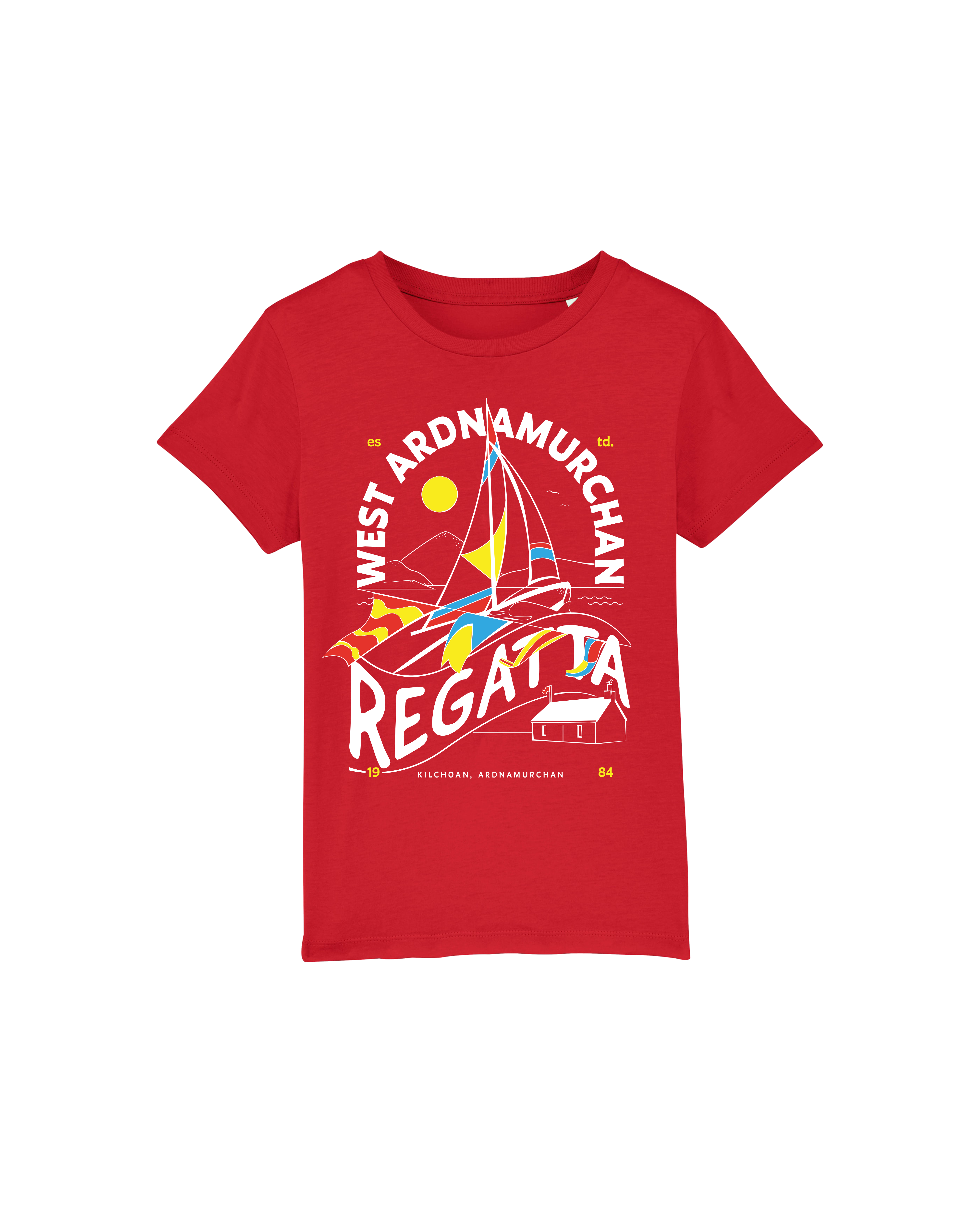 West Ardnamurchan Regatta Junior Tee - Sona Design