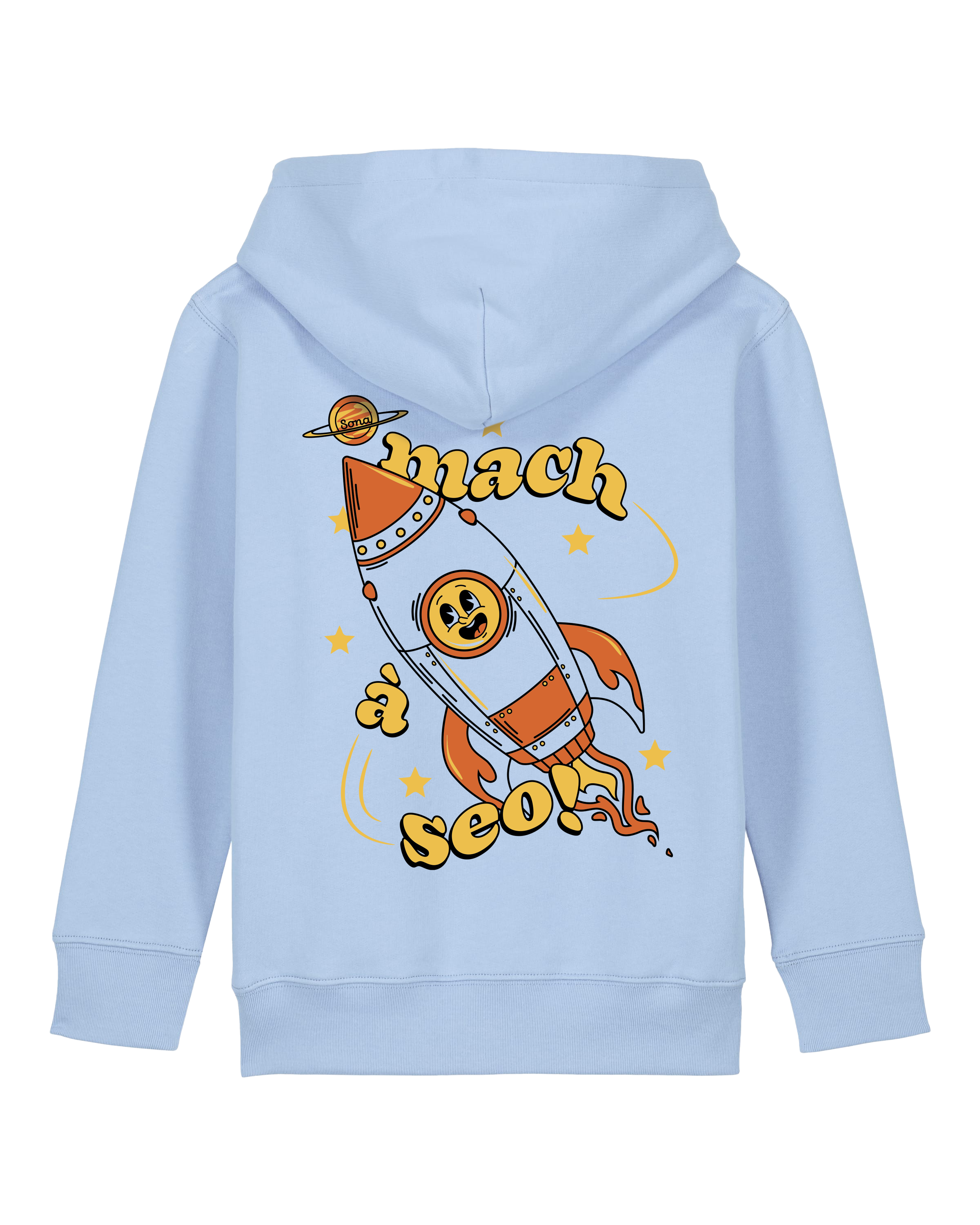Mach à Seo Junior Hoodie (Blue)
