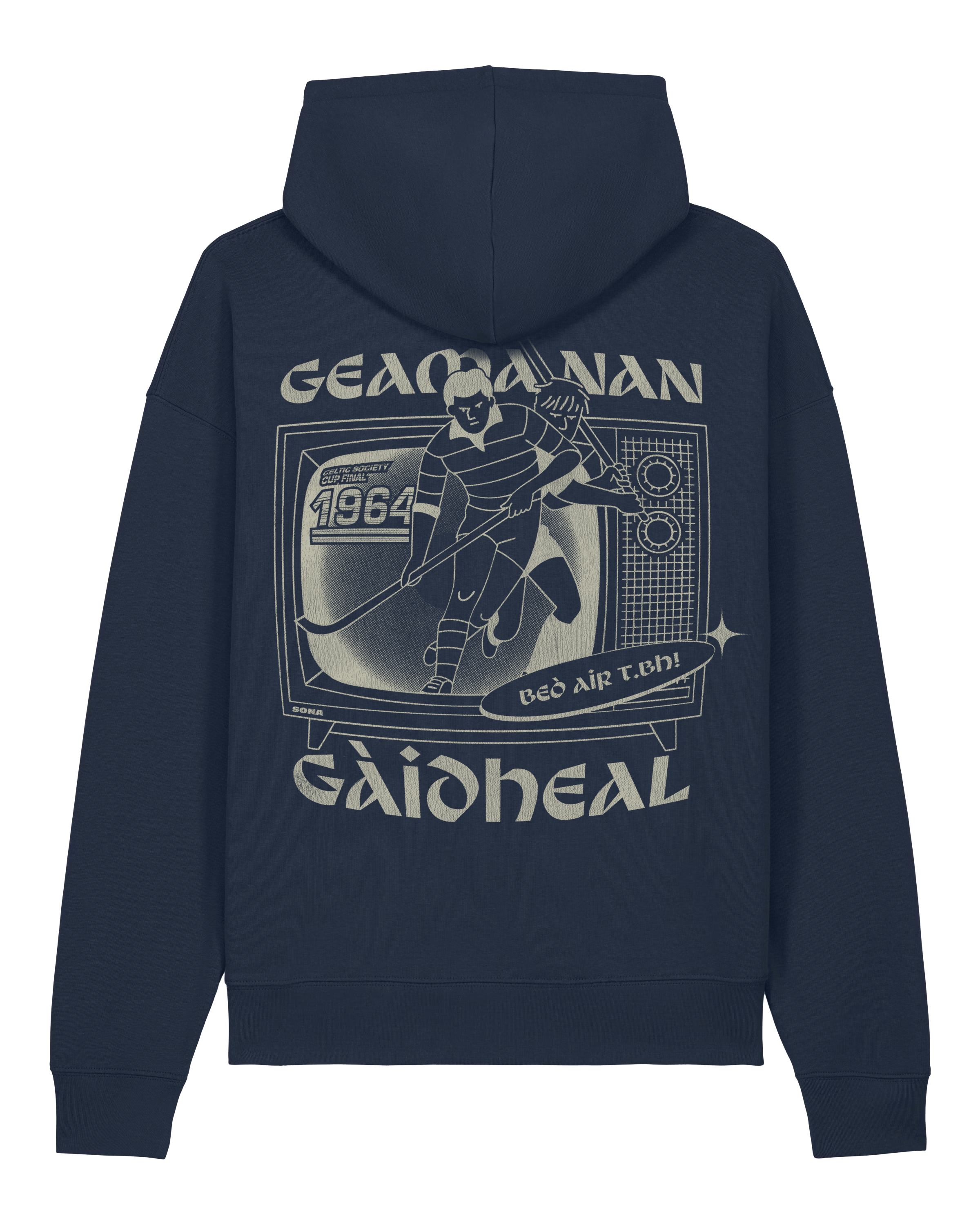 Geama nan Gàidheal (Navy Hoodie)