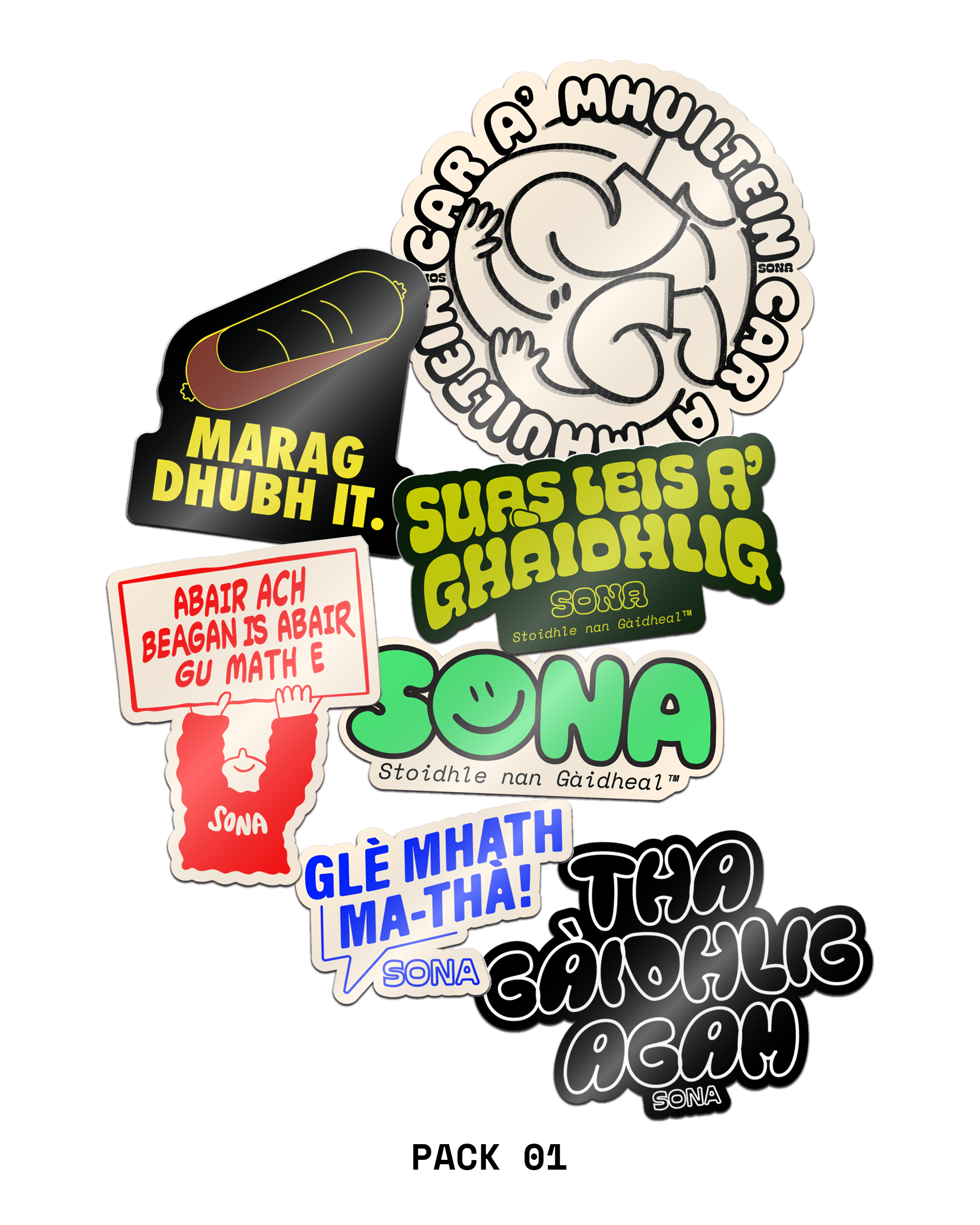 Gaelic Sticker Pack