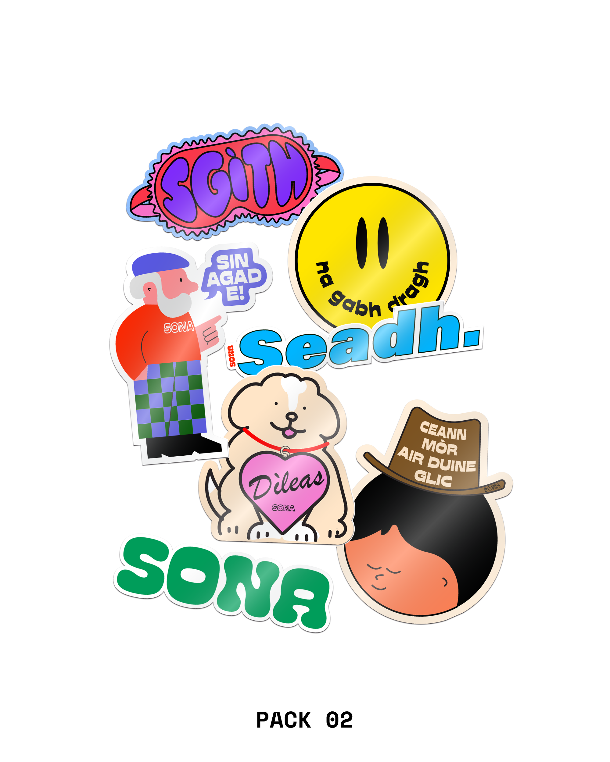 Gaelic Sticker Pack