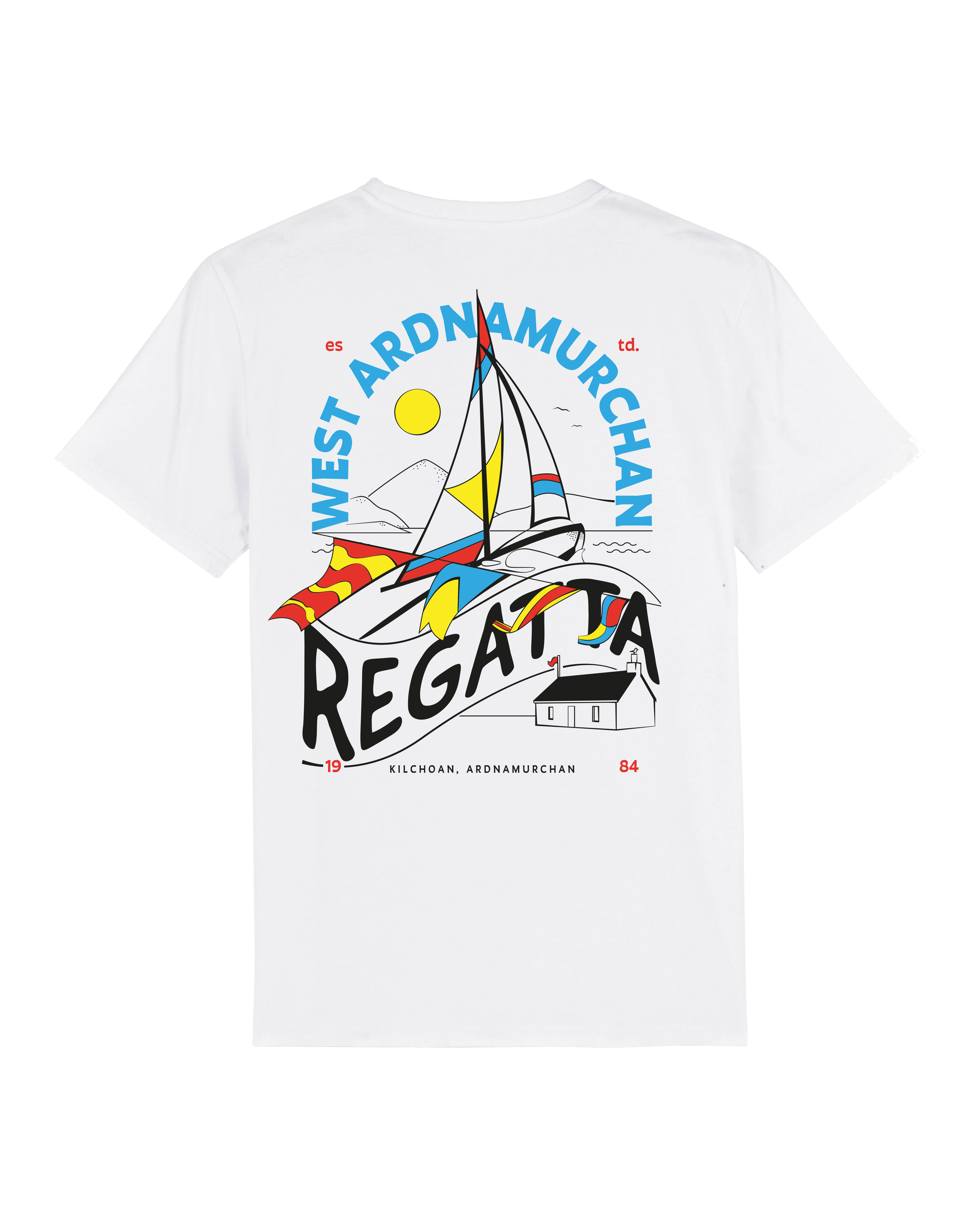 West Ardnamurchan Regatta Adult Tee - Sona Design