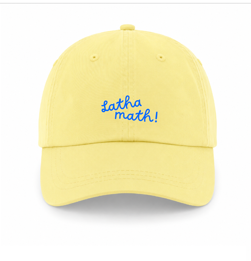 Latha Math Cap