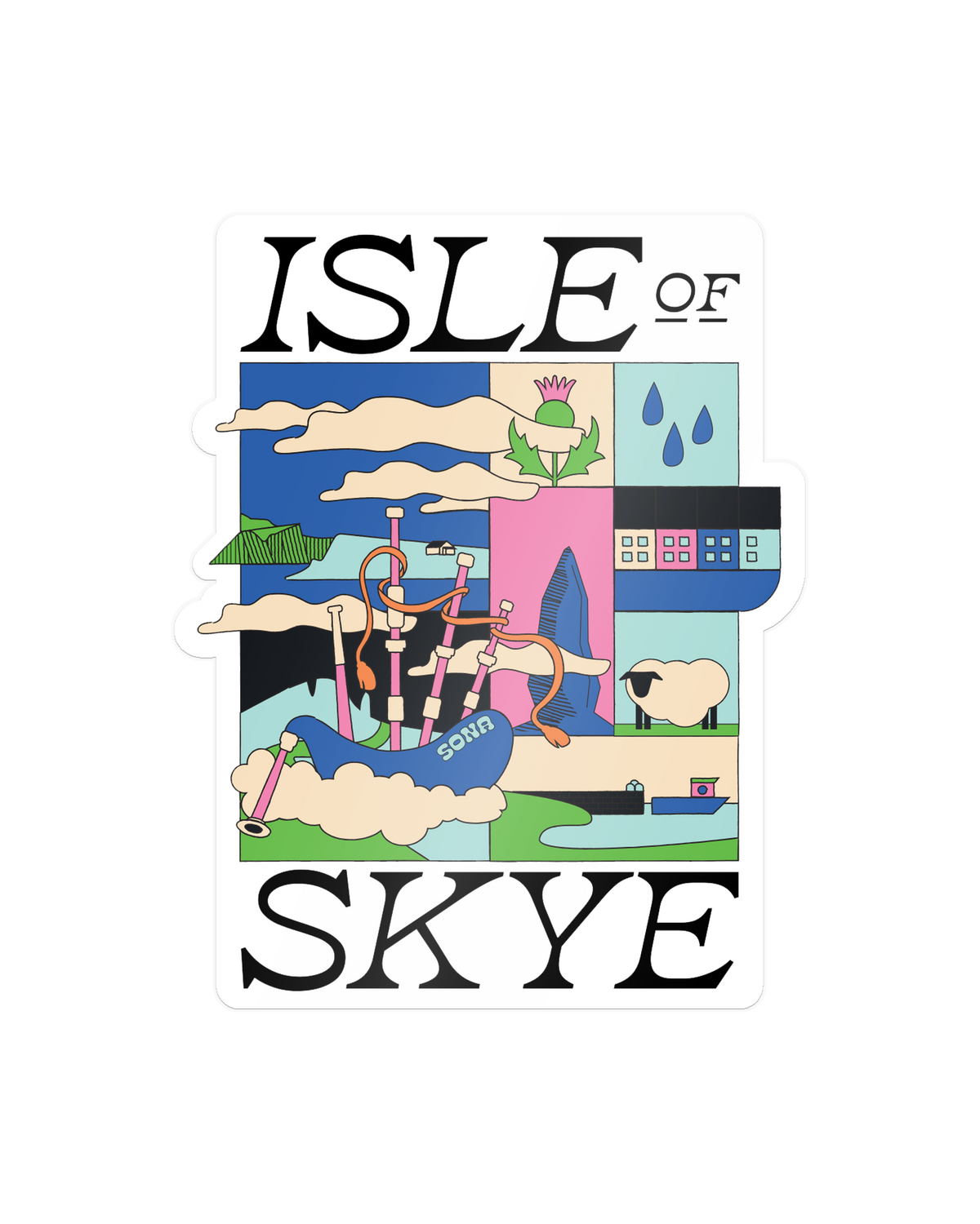 Isle of Skye Vinyl Sticker
