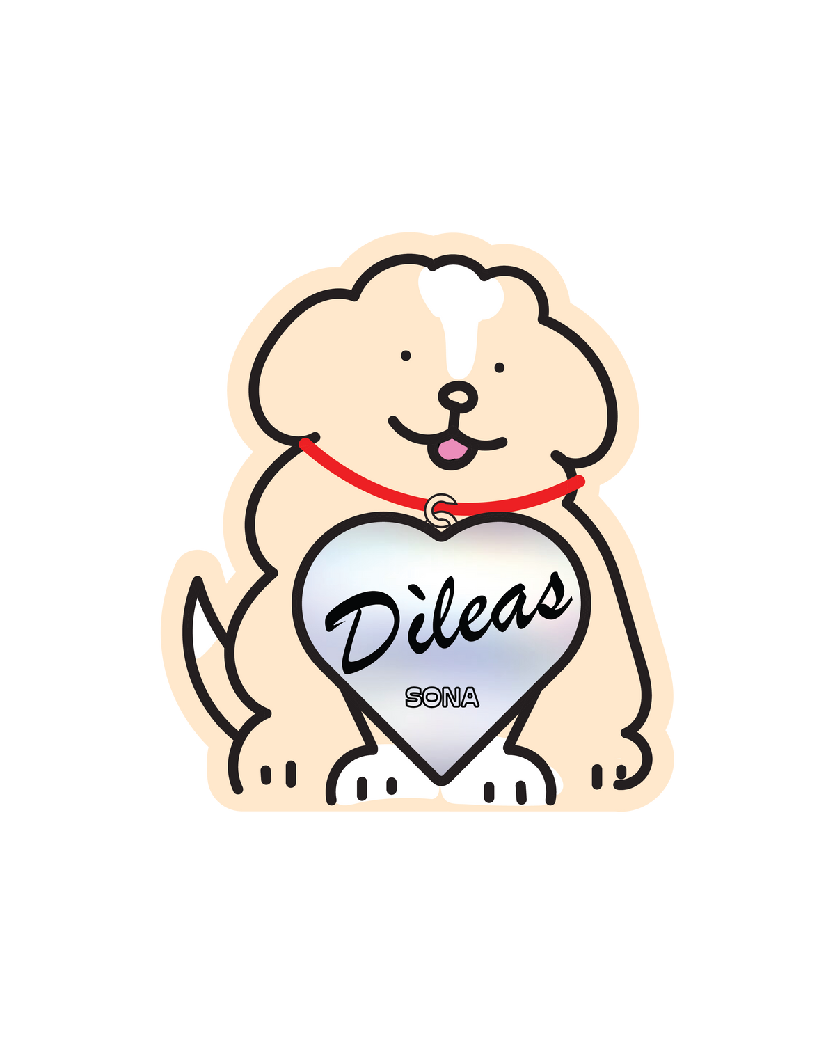 Dìleas Bheag Holographic Sticker