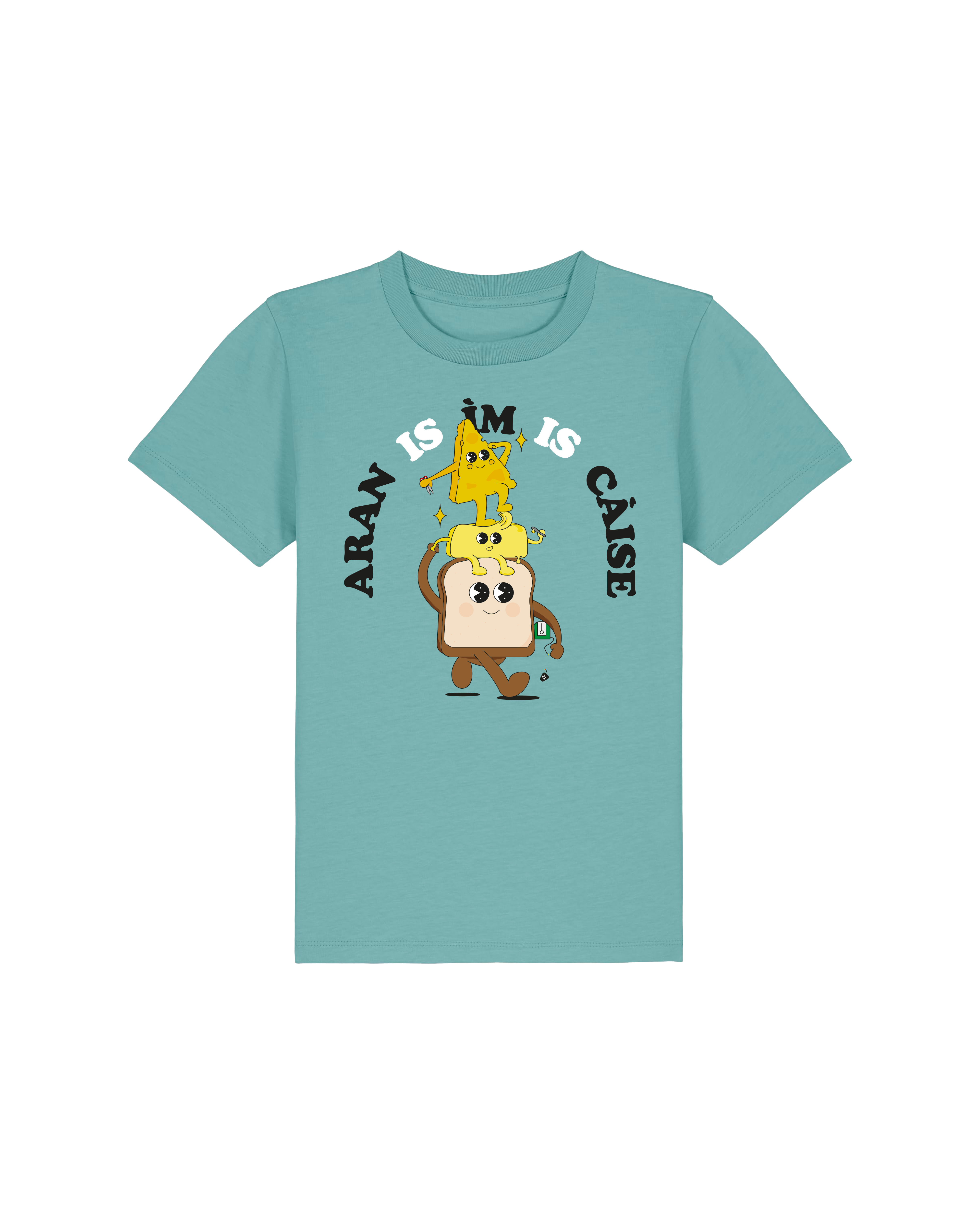 Àran is Ìm is Càise Kids T-Shirts - Sona Design