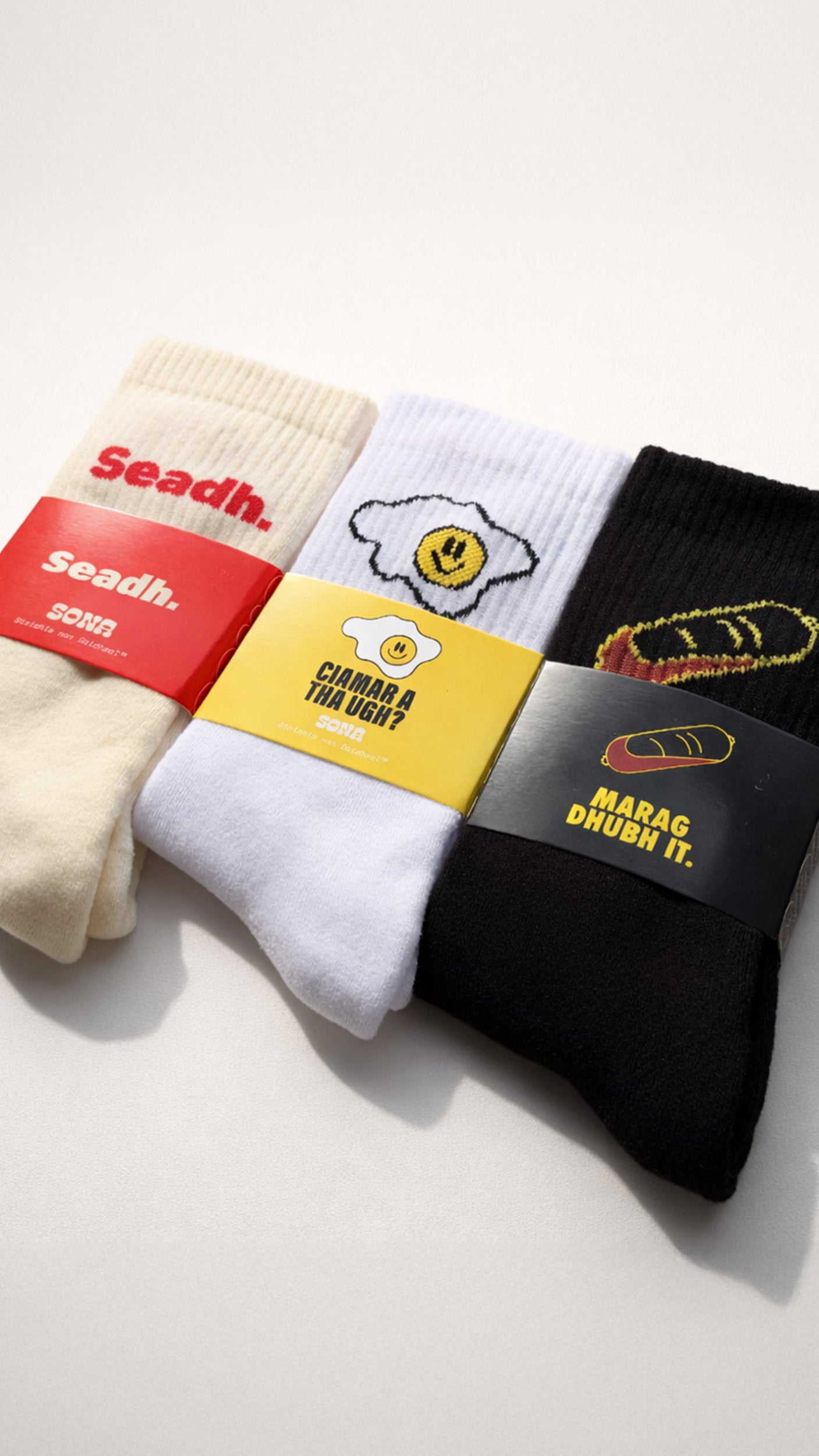 Sona Socks (3 Pairs)