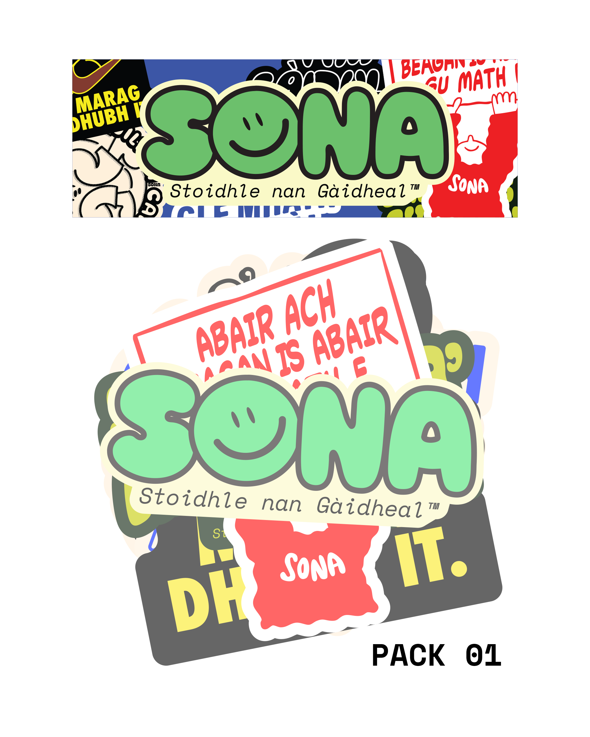 Gaelic Stickers