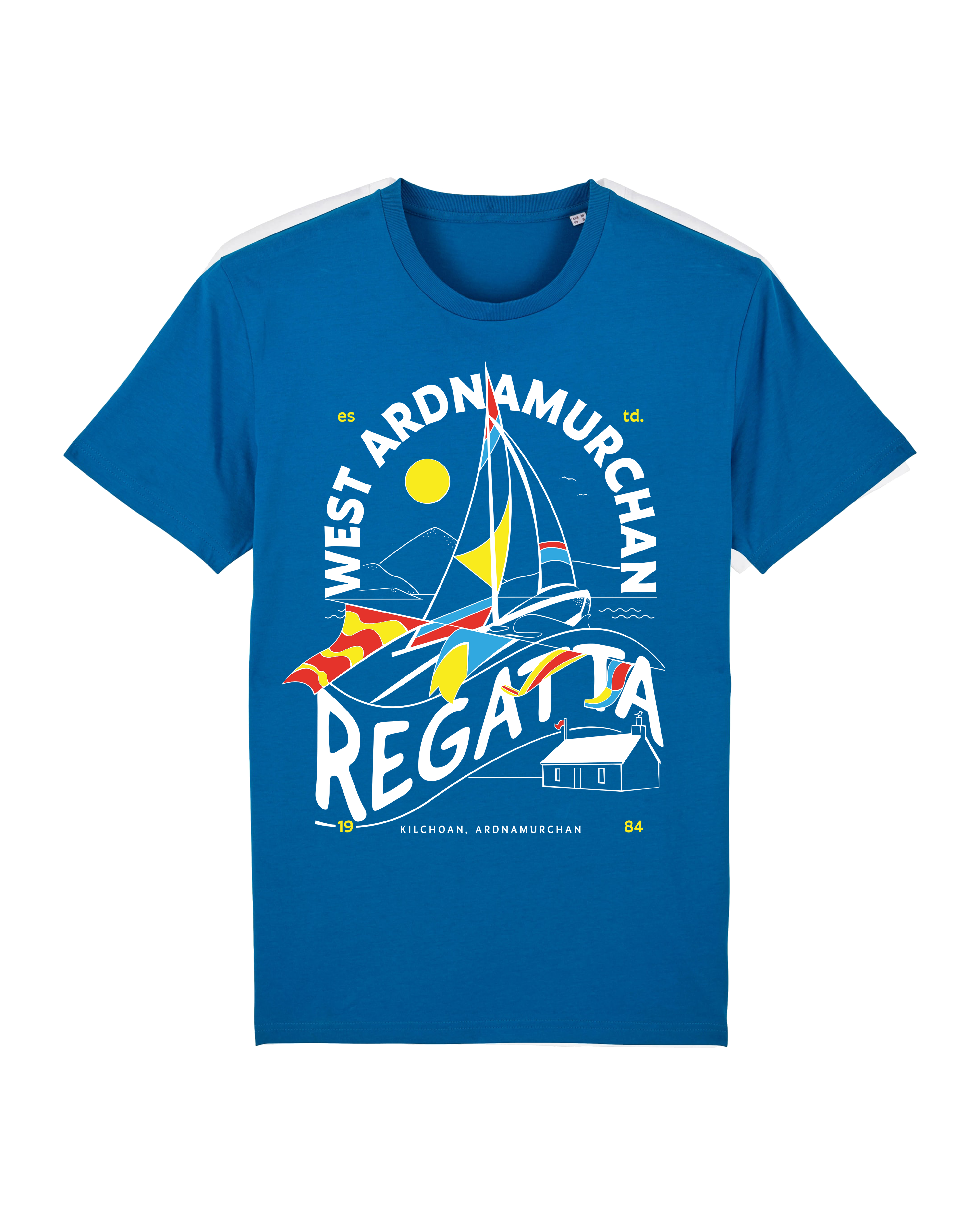 West Ardnamurchan Regatta Adult Tee - Sona Design