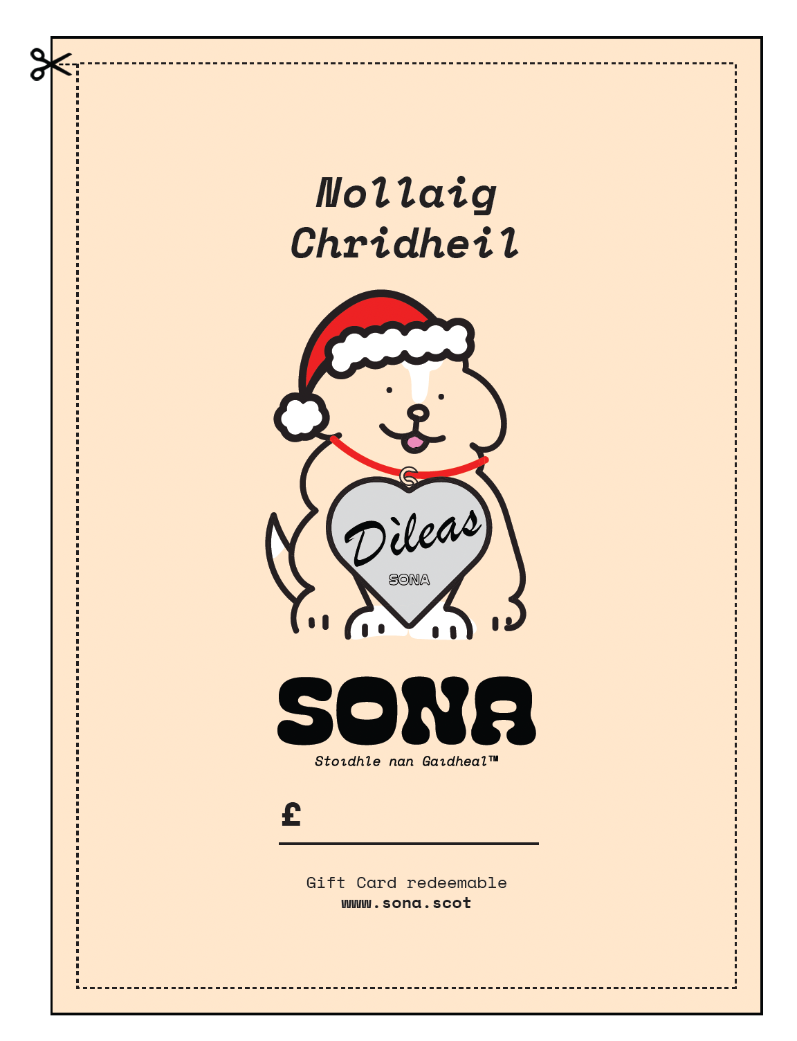 Sona Gift Card