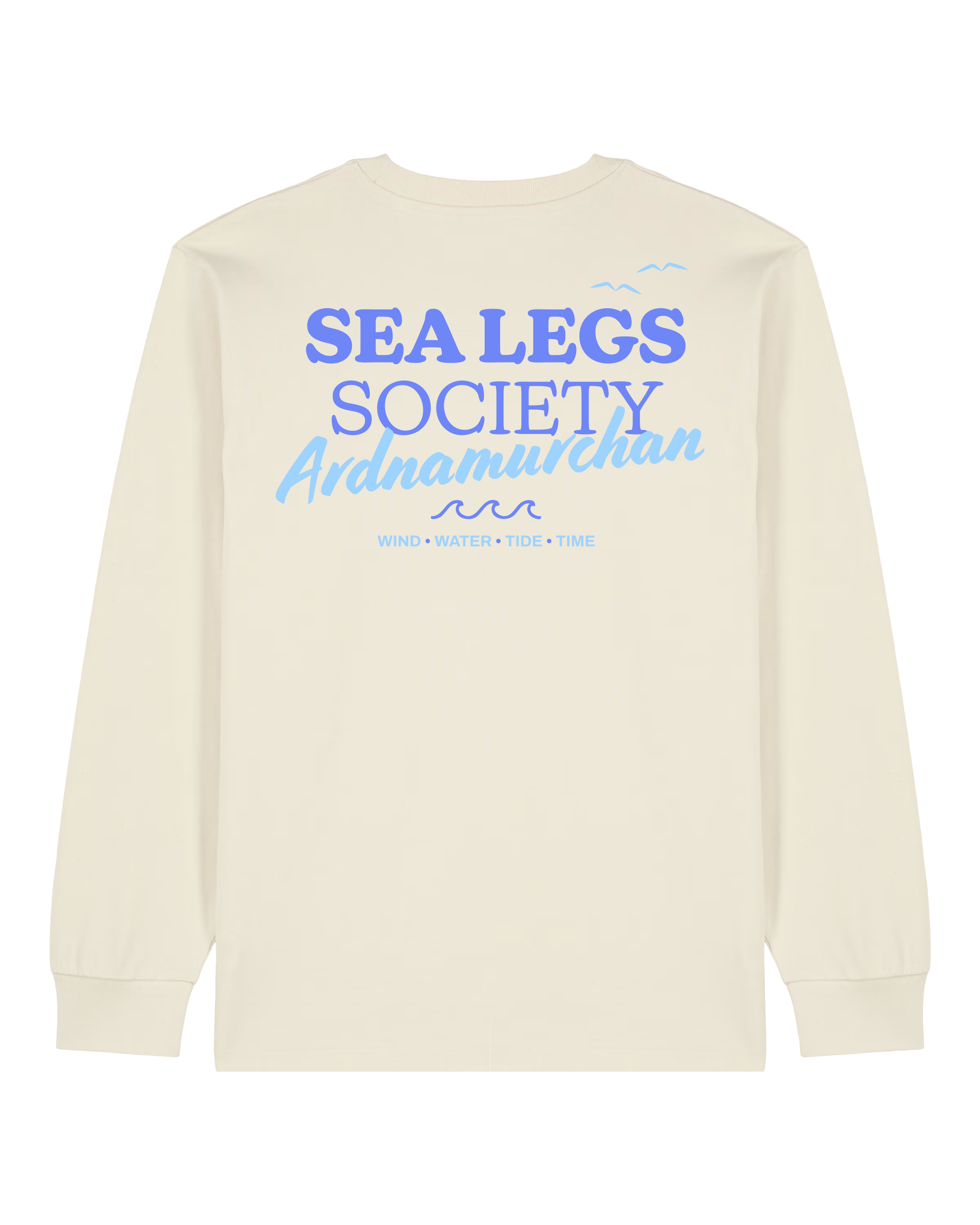 Sea Legs Longsleeve T-Shirt (Natural Raw)