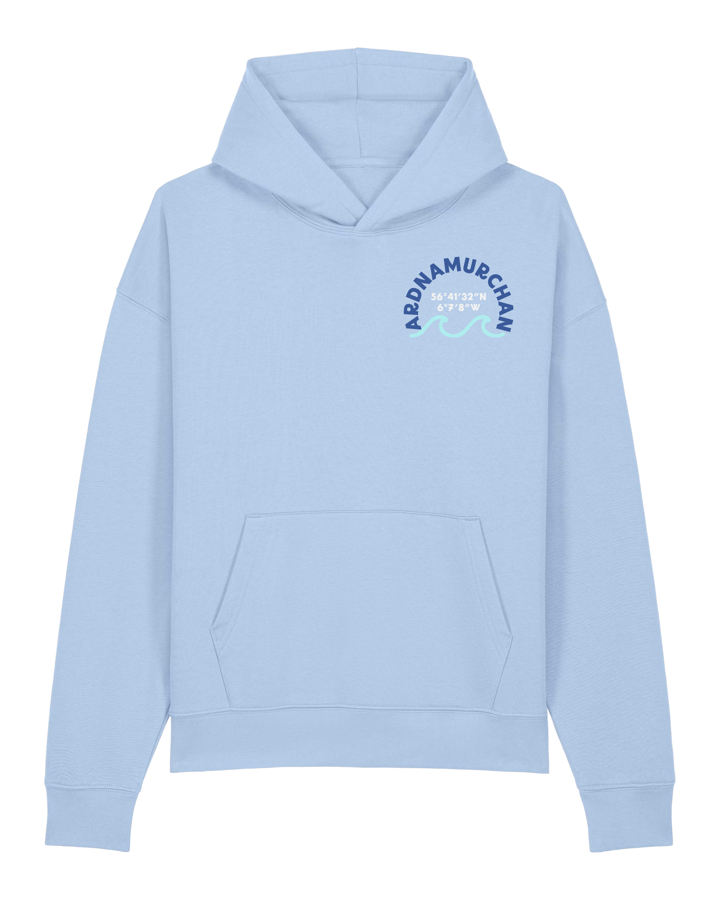 Wind & Water, Time & Tide (Sky Blue Hoodie)